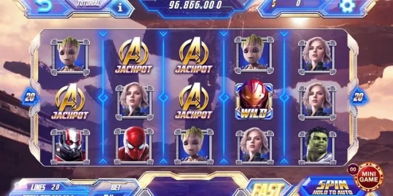 Các kiểu chơi trong game Avengers