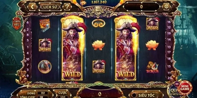 Kinh nghiệm chinh phục game slot Pirate King hiệu quả